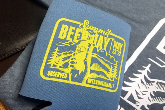 Beer Summit Day Illustration and Design on Apparel